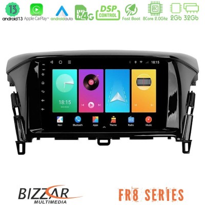 Bizzar FR8 Series Mitsubishi Eclipse Cross 8core Android13 2+32GB Navigation Multimedia Tablet 9
