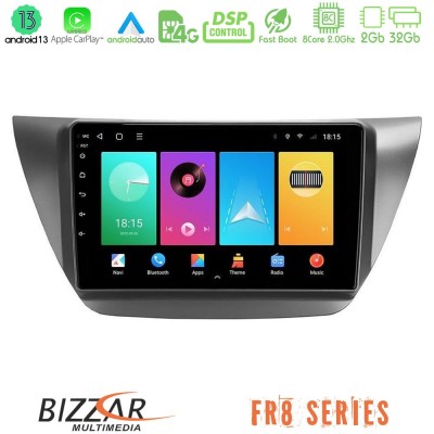Bizzar FR8 Series Mitsubishi Lancer 2004 – 2008 8core Android13 2+32GB Navigation Multimedia Tablet 9