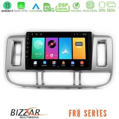 Bizzar FR8 Series Nissan X-Trail (T30) 2000-2003 8core Android13 2+32GB Navigation Multimedia 9