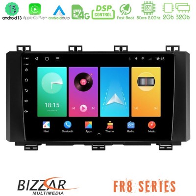 Bizzar FR8 Series Seat Ateca 2017-2021 8core Android13 2+32GB Navigation Multimedia Tablet 9