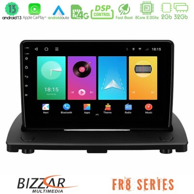Bizzar FR8 Series Volvo XC90 2006-2014 8Core Android13 2+32GB Navigation Multimedia Tablet 9