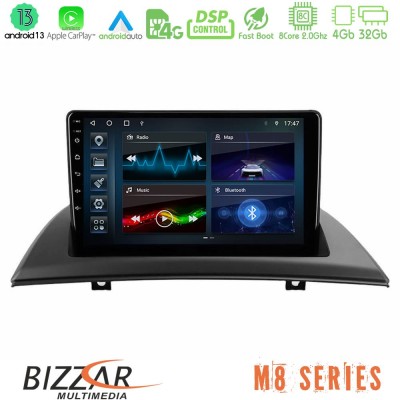 Bizzar M8 Series BMW E83 8Core Android13 4+32GB Navigation Multimedia Tablet 9