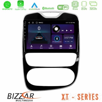 Bizzar XT Series Renault Clio 2016-2019 4Core Android12 2+32GB Navigation Multimedia Tablet 10