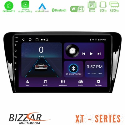 Bizzar XT Series Skoda Octavia 7 4Core Android12 2+32GB Navigation Multimedia Tablet 10
