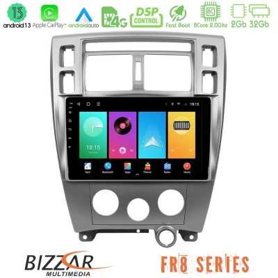 Bizzar FR8 Series Hyundai Tucson 8core Android13 2+32GB Navigation Multimedia Tablet 10