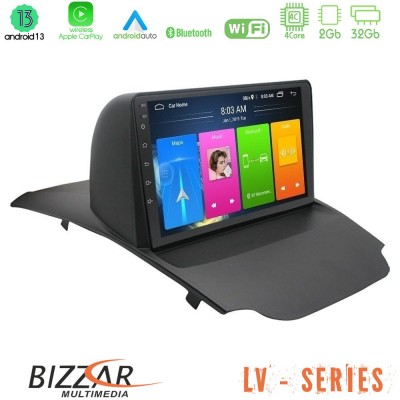 Bizzar LV Series Ford Ecosport 2014-2017 4Core Android 13 2+32GB Navigation Multimedia Tablet 9