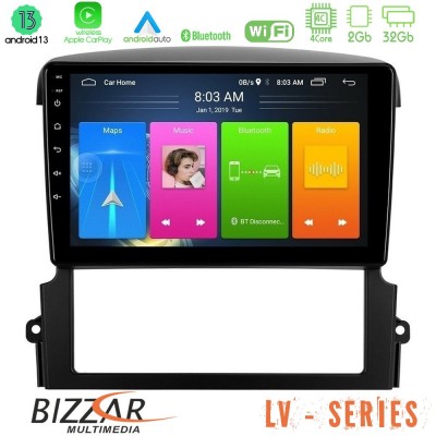 Bizzar LV Series Kia Sorento 4Core Android 13 2+32GB Navigation Multimedia Tablet 9