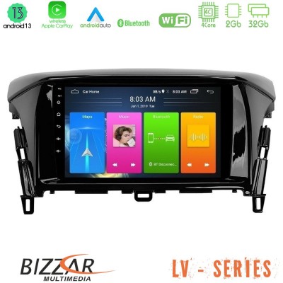 Bizzar LV Series Mitsubishi Eclipse Cross 4Core Android 13 2+32GB Navigation Multimedia Tablet 9
