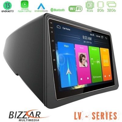 Bizzar LV Series Opel Mokka 4Core Android 13 2+32GB Navigation Multimedia Tablet 9