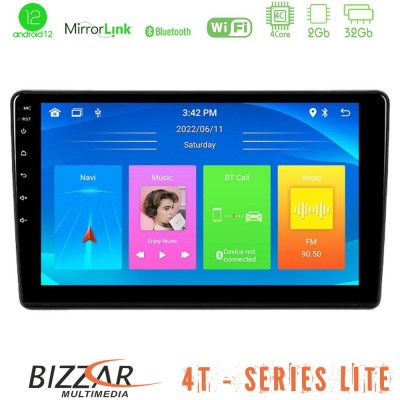 Bizzar 4T Series Peugeot Partner / Citroën Berlingo 2008-2018 4Core Android12 2+32GB Navigation Multimedia Tablet 9
