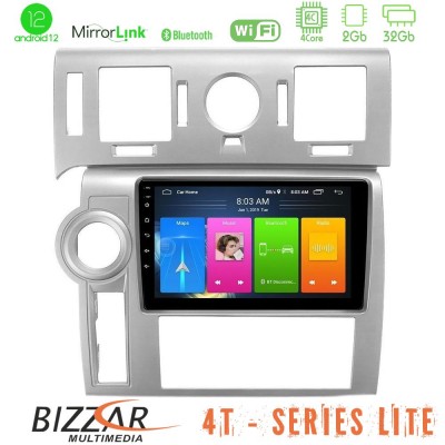 Bizzar 4T Series Hummer H2 2008-2009 4Core Android12 2+32GB Navigation Multimedia Tablet 9