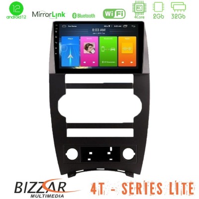Bizzar 4T Series Jeep Commander 2007-2008 4Core Android12 2+32GB Navigation Multimedia Tablet 9