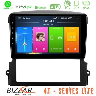 Bizzar 4T Series Kia Sorento 4Core Android12 2+32GB Navigation Multimedia Tablet 9