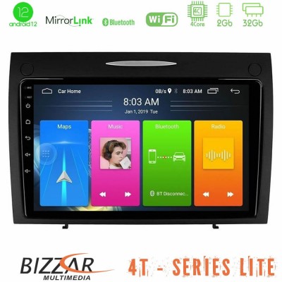 Bizzar 4T Series Mercedes SLK Class 4Core Android12 2+32GB Navigation Multimedia Tablet 9