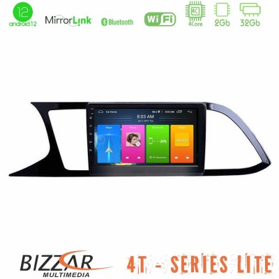 Bizzar 4T Series Seat Leon 2013 – 2019 4Core Android12 2+32GB Navigation Multimedia Tablet 9