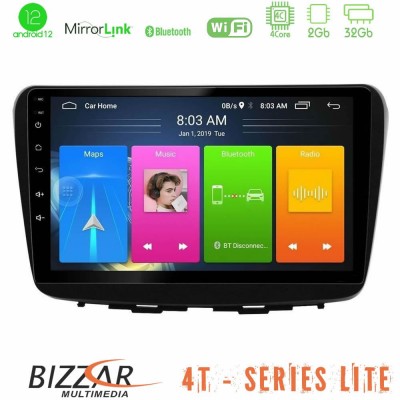 Bizzar 4T Series Suzuki Baleno 2016-2021 4core Android12 2+32GB Navigation Multimedia Tablet 9