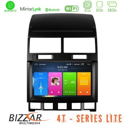 Bizzar 4T Series VW Touareg 2002 – 2010 4Core Android12 2+32GB Navigation Multimedia Tablet 9