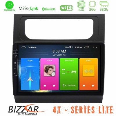 Bizzar 4T Series VW Touran 2011-2015 4core Android12 2+32GB Navigation Multimedia Tablet 10