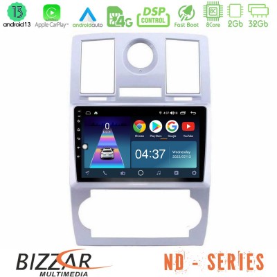 Bizzar ND Series 8Core Android13 2+32GB Chrysler 300C Navigation Multimedia Tablet 9