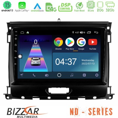 Bizzar ND Series 8Core Android13 2+32GB Ford Ranger 2017-2022 Navigation Multimedia Tablet 9