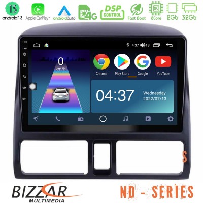 Bizzar ND Series 8Core Android13 2+32GB Honda CRV 2002-2006 Navigation Multimedia Tablet 9