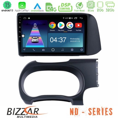 Bizzar ND Series 8Core Android13 2+32GB Hyundai i10 Navigation Multimedia Tablet 9