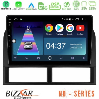 Bizzar ND Series 8Core Android13 2+32GB Jeep Grand Cherokee 1999-2004 Navigation Multimedia Tablet 9