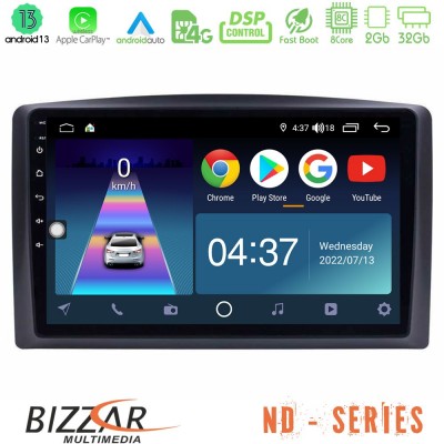 Bizzar ND Series 8Core Android13 2+32GB Mercedes Vito 2015-2021 Navigation Multimedia Tablet 10