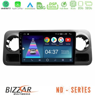 Bizzar ND Series 8Core Android13 2+32GB Mercedes Sprinter W907 Navigation Multimedia Tablet 10