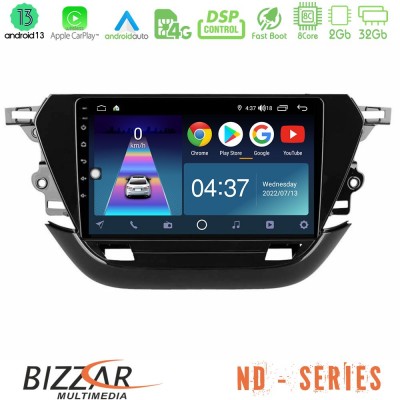 Bizzar ND Series 8Core Android13 2+32GB Opel Corsa F 2019-2023 Navigation Multimedia Tablet 9