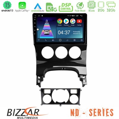 Bizzar ND Series 8Core Android13 2+32GB Peugeot 3008 AUTO A/C Navigation Multimedia Tablet 9