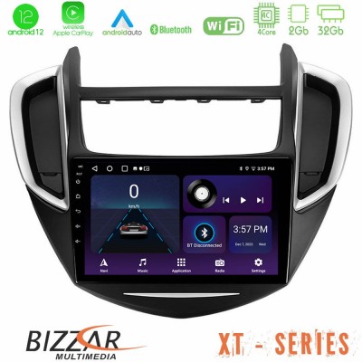 Bizzar XT Series Chevrolet Trax 2013-2020 4Core Android12 2+32GB Navigation Multimedia Tablet 9