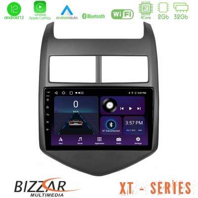 Bizzar XT Series Chevrolet Aveo 2011-2017 4Core Android12 2+32GB Navigation Multimedia Tablet 9