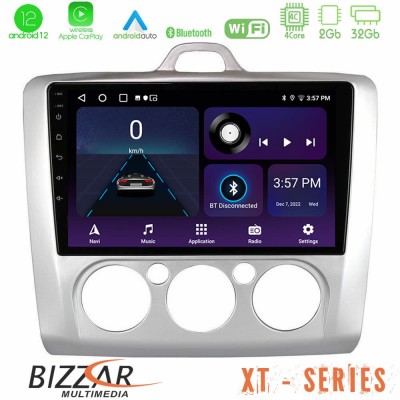 Bizzar XT Series Ford Focus Manual AC 4Core Android12 2+32GB Navigation Multimedia 9