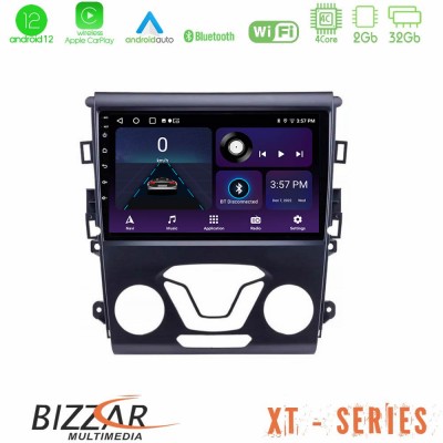 Bizzar XT Series Ford Mondeo 2014-2017 4Core Android12 2+32GB Navigation Multimedia Tablet 9