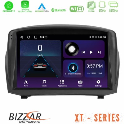 Bizzar XT Series Ford Fiesta 2008-2016 4core Android12 2+32GB Navigation Multimedia Tablet 9