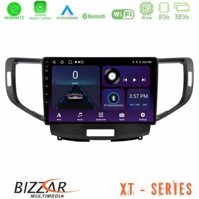 Bizzar XT Series Honda Accord 2008-2015 4Core Android12 2+32GB Navigation Multimedia Tablet 9