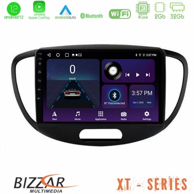 Bizzar XT Series Hyundai i10 2008-2014 4Core Android12 2+32GB Navigation Multimedia Tablet 9