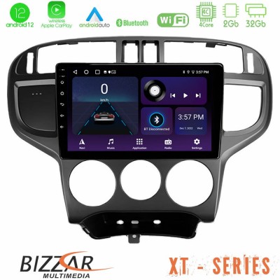 Bizzar XT Series Hyundai Matrix 2001-2010 4Core Android12 2+32GB Navigation Multimedia Tablet 9