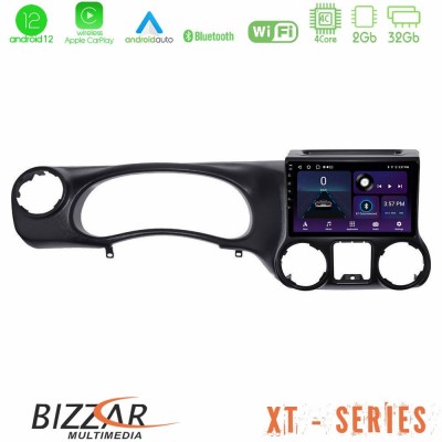 Bizzar XT Series Jeep Wrangler 2011-2014 4Core Android12 2+32GB Navigation Multimedia Tablet 9