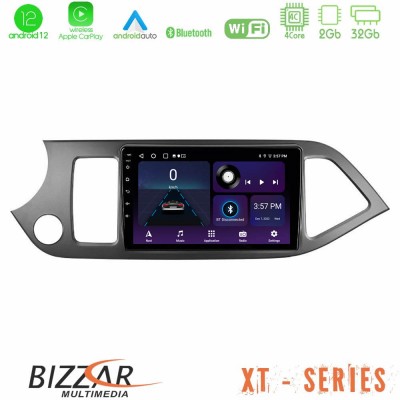 Bizzar XT Series Kia Picanto 4Core Android12 2+32GB Navigation Multimedia Tablet 9