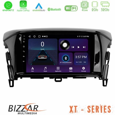 Bizzar XT Series Mitsubishi Eclipse Cross 4Core Android12 2+32GB Navigation Multimedia Tablet 9