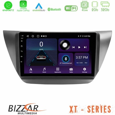 Bizzar XT Series Mitsubishi Lancer 2004 – 2008 4Core Android12 2+32GB Navigation Multimedia Tablet 9