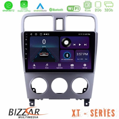 Bizzar XT Series Subaru Forester 2003-2007 4Core Android12 2+32GB Navigation Multimedia Tablet 9