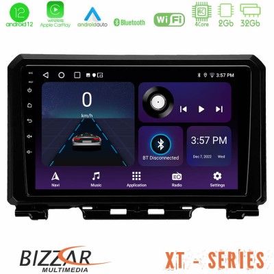 Bizzar XT Series Suzuki Jimny 2018-2022 4Core Android12 2+32GB Navigation Multimedia Tablet 9