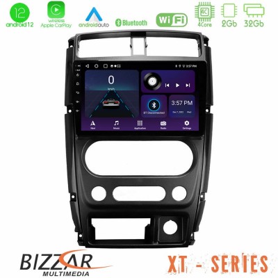 Bizzar XT Series Suzuki Jimny 2007-2017 4Core Android12 2+32GB Navigation Multimedia Tablet 9