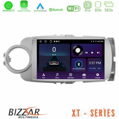 Bizzar XT Series Toyota Yaris 4Core Android12 2+32GB Navigation Multimedia Tablet 9