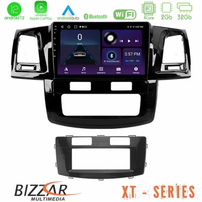 Bizzar XT Series Toyota Hilux 2007-2011 4Core Android12 2+32GB Navigation Multimedia Tablet 9