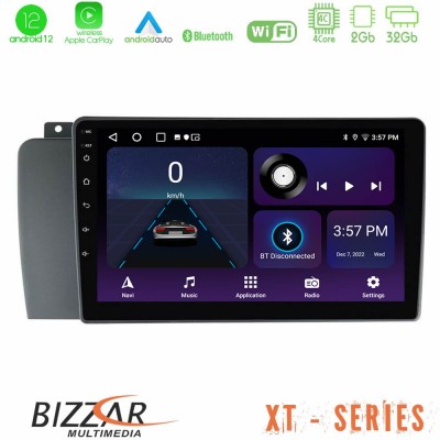 Bizzar XT Series Volvo S60 2004-2009 4core Android12 2+32GB Navigation Multimedia Tablet 9