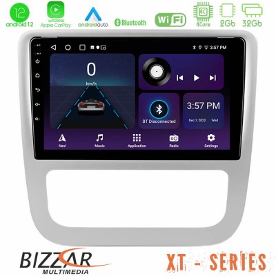 Bizzar XT Series VW Scirocco 2008-2014 4Core Android12 2+32GB Navigation Multimedia Tablet 9